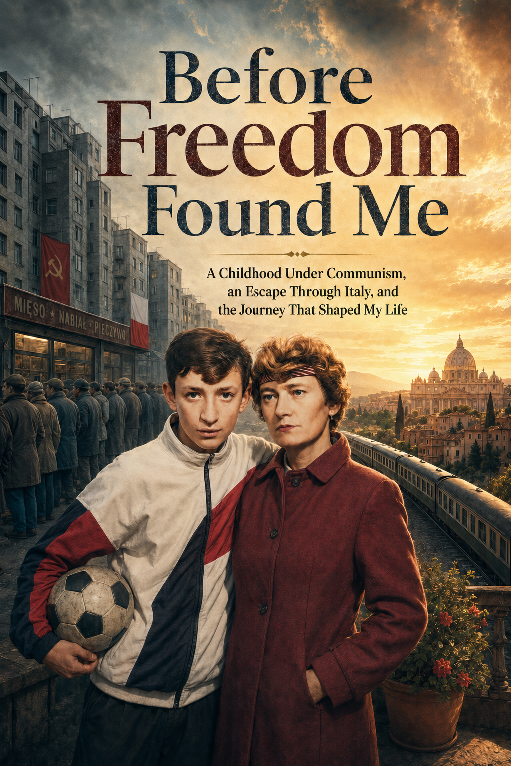Before Freedom Found Me book cover by Michal B.